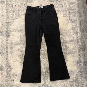 Madewell Black Skinny Flare Women's Jeans size 27P